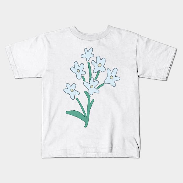 The Sound of Music Edelweiss Minimal Kids T-Shirt by baranskini